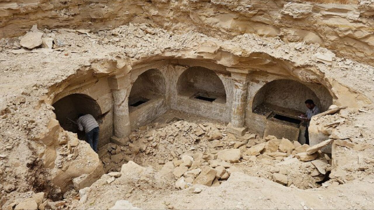 Byzantine Christian Cemetery Site